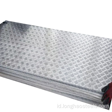 Lembar/pelat anti-selip stainless steel